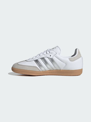 ADIDAS SAMBA OG W FTWWHT/SILVMT/GREONE