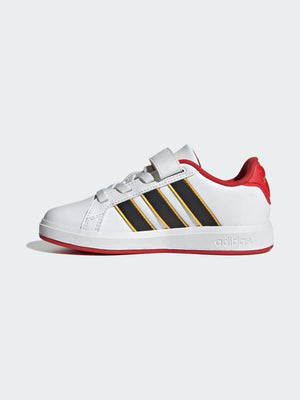 ADIDAS GRAND COURT MICKEY EL K FTWWHT/CBLACK/BOGOLD