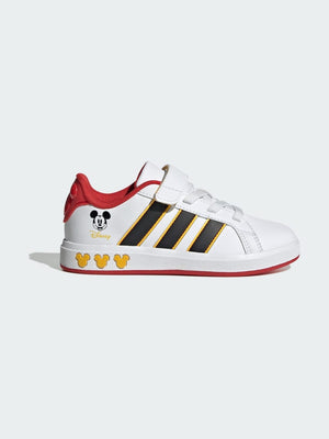 ADIDAS GRAND COURT MICKEY EL K FTWWHT/CBLACK/BOGOLD