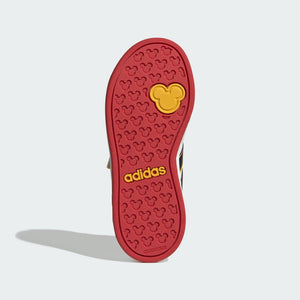 ADIDAS GRAND COURT MICKEY EL K FTWWHT/CBLACK/BOGOLD