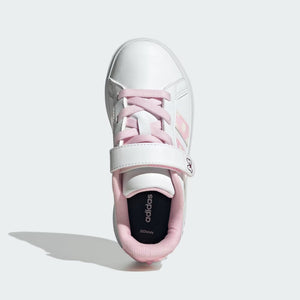 ADIDAS GRAND COURT MINNIE EL K FTWWHT/CLPINK/CWHITE