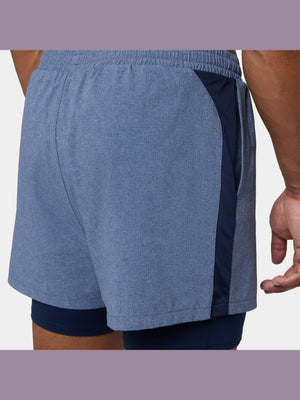 SQUATWOLF MESH 2-IN-1 5 SHORTS