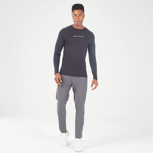 SQUATWOLF STATEMENT RIBBED LONG SLEEVES TEE