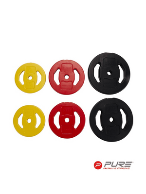 PURE2IMPROVE CEMENT BARBELL SET 20 KG