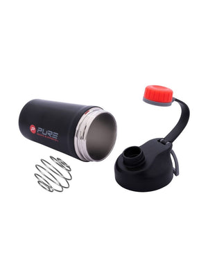PURE2IMPROVE SHAKER 600ML RED GREY