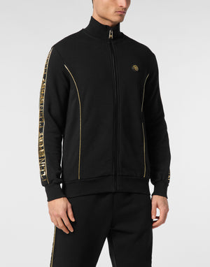 PLEIN SPORT TRACKSUIT SWEATSHIRT LAMINATED