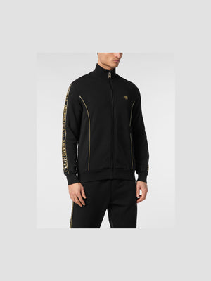 PLEIN SPORT TRACKSUIT SWEATSHIRT LAMINATED