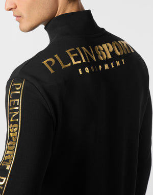 PLEIN SPORT TRACKSUIT SWEATSHIRT LAMINATED