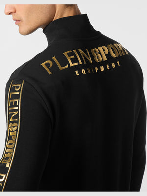PLEIN SPORT TRACKSUIT SWEATSHIRT LAMINATED