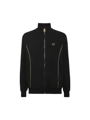 PLEIN SPORT TRACKSUIT SWEATSHIRT LAMINATED