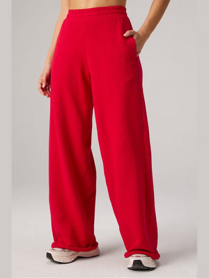 FABLETICS HEAVY TERRY WIDE LEG BARREL SWEATPANT