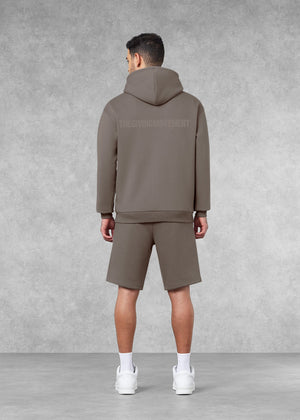 THE GIVING MOVEMENT COTTON OVERSIZED ZIP HOODIE
