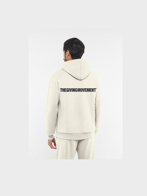 THE GIVING MOVEMENT COTTON OVERSIZED HOODIE