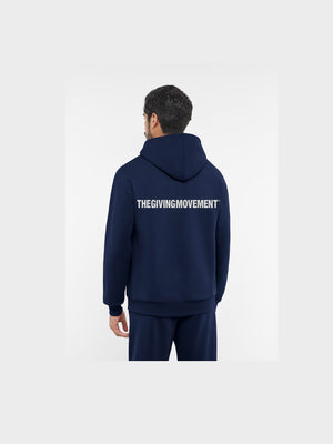 THE GIVING MOVEMENT COTTON OVERSIZED HOODIE