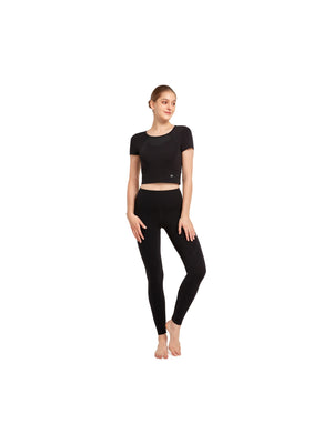 YVETTE CROPPED T-SHIRT FLORA