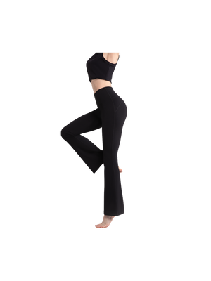YVETTE RIB FLARED PANT