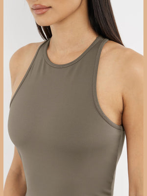 THE GIVING MOVEMENT SOFTSKIN HIGH NECK VEST