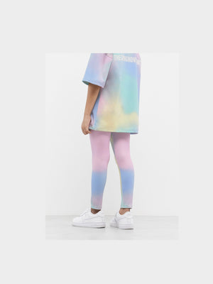THE GIVING MOVEMENT KIDS SOFTKSIN CANDYFLOSS PRINT LEGGINGS