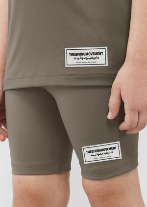 THE GIVING MOVEMENT KIDS SOFTSKIN BIKER SHORTS
