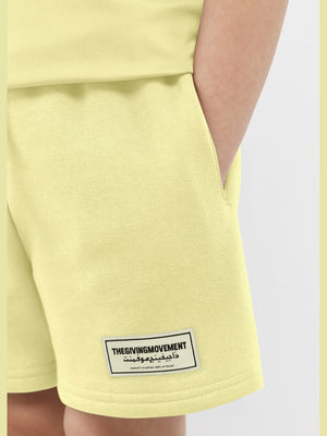 THE GIVING MOVEMENT KIDS COTTON SHORT