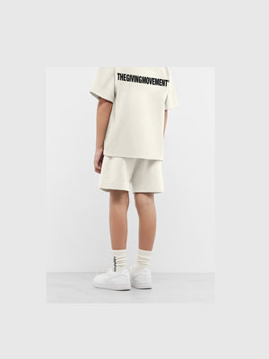 THE GIVING MOVEMENT KIDS COTTON SHORT