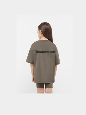 THE GIVING MOVEMENT KIDS SOFTSKIN OVERSIZED T-SHIRT
