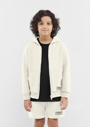 THE GIVING MOVEMENT KIDS COTTON ZIP HOODIE