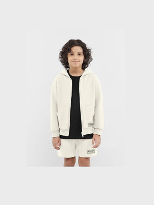 THE GIVING MOVEMENT KIDS COTTON ZIP HOODIE