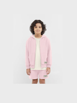 THE GIVING MOVEMENT KIDS COTTON ZIP HOODIE