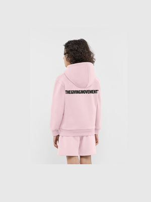 THE GIVING MOVEMENT KIDS COTTON ZIP HOODIE