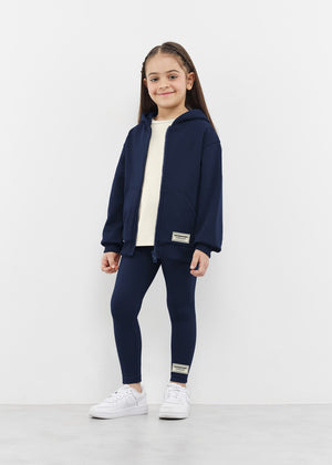 THE GIVING MOVEMENT KIDS COTTON ZIP HOODIE