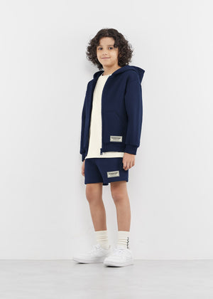 THE GIVING MOVEMENT KIDS COTTON ZIP HOODIE