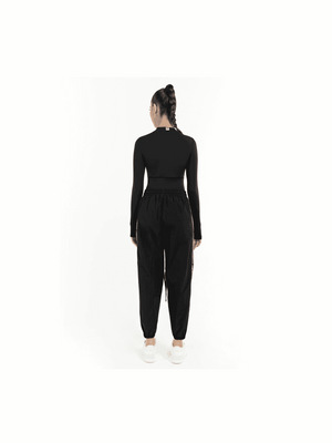 THE GIVING MOVEMENT RECYCLED NYLON JOGGER WITH BRANDED ELASTIC- REGULAR