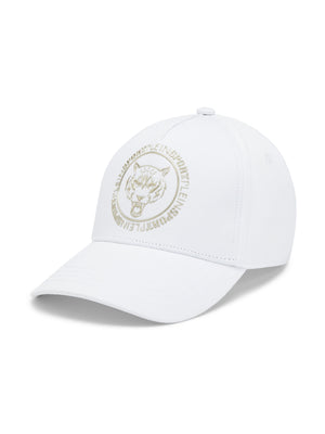 PLEIN SPORT BASEBALL CAP CARBON TIGER