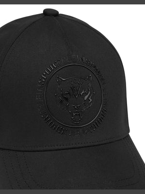PLEIN SPORT BASEBALL CAP CARBON TIGER