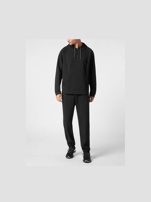 PLEIN SPORT TECHNICAL OVERSIZE HOODIE SWEATSHIRT LS