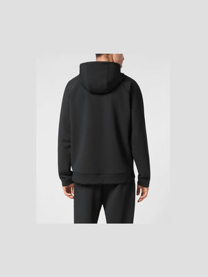 PLEIN SPORT TECHNICAL OVERSIZE HOODIE SWEATSHIRT LS