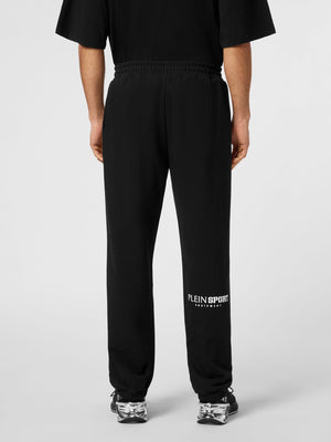 PLEIN SPORT LOOSE FIT JOGGING PANTS SCRATCH