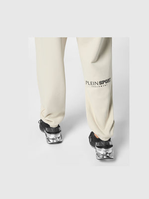 PLEIN SPORT LOOSE FIT JOGGING PANTS SCRATCH