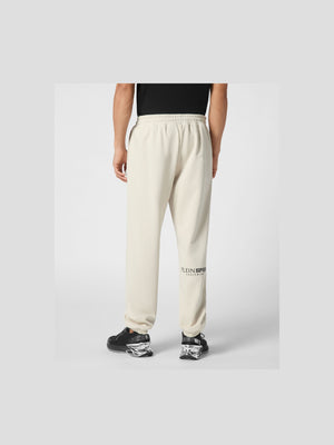 PLEIN SPORT LOOSE FIT JOGGING PANTS SCRATCH