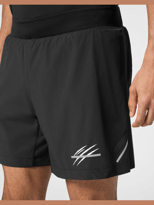 PLEIN SPORT TECHNICAL RUNNING SHORTS SCRATCH