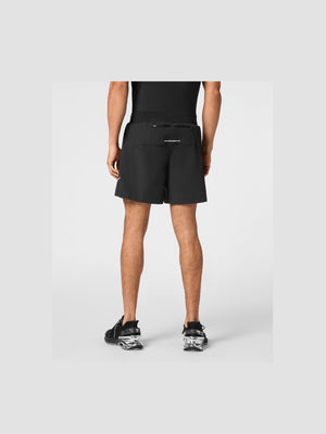 PLEIN SPORT TECHNICAL RUNNING SHORTS SCRATCH