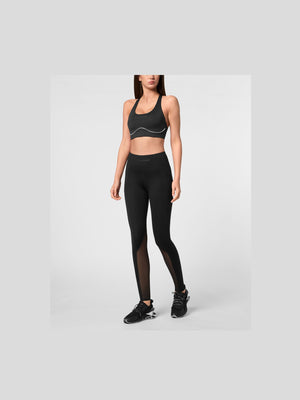 PLEIN SPORT MULTICUTTING PUSH UP LEGGINGS