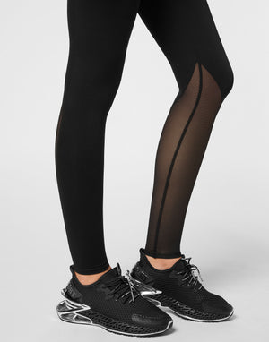 PLEIN SPORT MULTICUTTING PUSH UP LEGGINGS