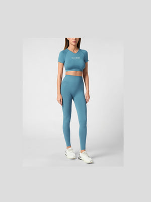 PLEIN SPORT SEAMLESS SPORT LEGGINGS LOGO