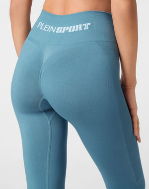 PLEIN SPORT SEAMLESS SPORT LEGGINGS LOGO
