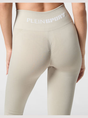 PLEIN SPORT SEAMLESS SPORT LEGGINGS LOGO