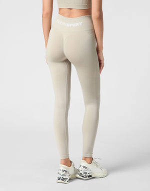 PLEIN SPORT SEAMLESS SPORT LEGGINGS LOGO