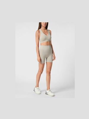 PLEIN SPORT SEAMLESS MICRO BIKER SHORTS LOGO