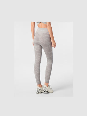 PLEIN SPORT SEAMLESS SPORT LEGGINGS CAMOUFLAGE